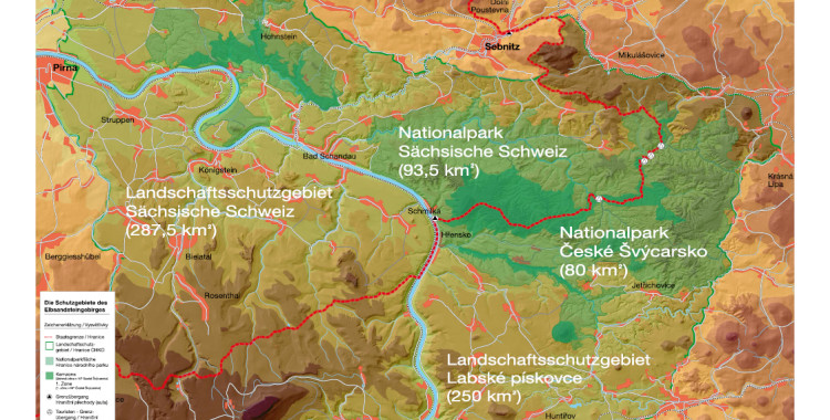 Karte Schutzgebiete