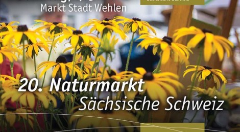 20. Naturmarkt Sächsische Schweiz in Stadt Wehlen - Quiz „Gutes von hier“ mit vielen Gewinnen aus der Region