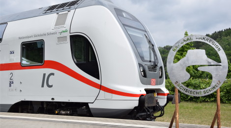 Bahn tauft neuen Intercity 2 auf „Nationalpark Sächsische Schweiz“