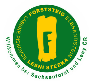 rundes Logo des Forststeigs