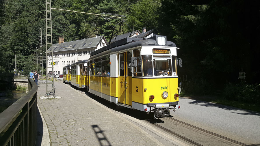 Die Kirnitzschtalbahn - seit 121 Jahren im Einsatz