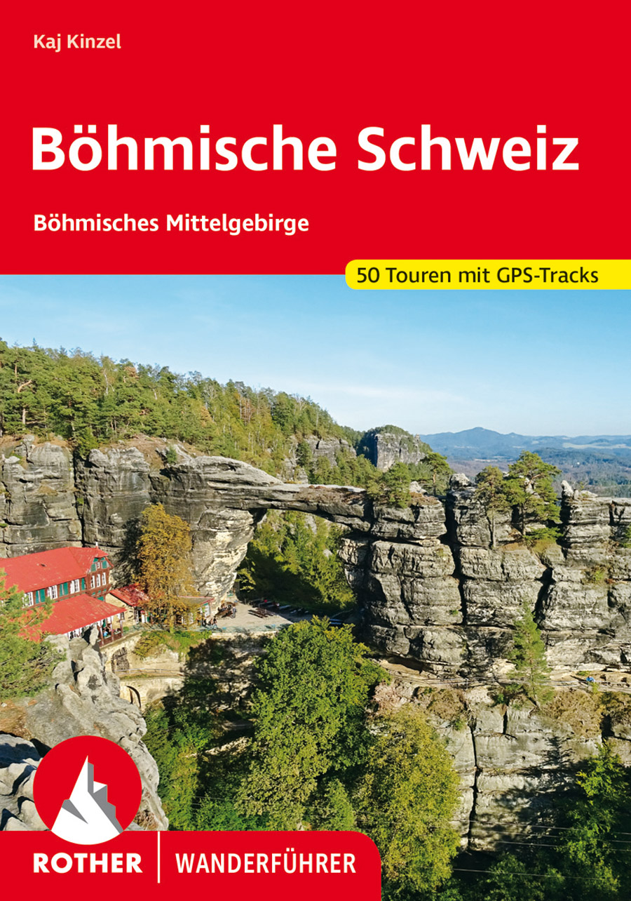 Lesetipp von Kaj Kinzel  Wild und ursprünglich ist die Natur in der Böhmischen Schweiz. Die tiefen Sandsteinschluchten und die hoch aufragenden, sonnigen Felsriffe inmitten einsamer Wälder sind wahre Naturphänomene. Der Rother Wanderführer »Böhmische Schweiz und Böhmisches Mittelgebirge« führt mit 50 Wanderungen in diese Sandsteinwildnis und zu den nordböhmischen Vulkanbergen. Sämtliche Touren sind auch gut mit öffentlichen Verkehrsmitteln erreichbar.   Ab sofort im Buchhandel erhältlich unter:  ISBN 978-3-7633-4563-2