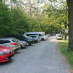 Ausgelasteter Parkplatz am Lilienstein