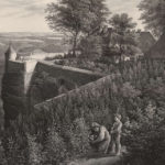Zobels Eck und Weinberg, L. L. v. Schirnding und C. W. Arldt, Lithografie 1847, Festung Königstein gGmbH